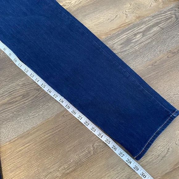 Old Navy Jeans Women’s Size 6 Size 6 Dark Blue High-Rise Wow Loose - Picture 13 of 15